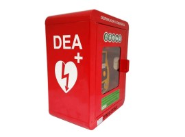 Cabine Gabinete Para Desfibrilador DEA LIFE 400 Vermelha - Cmos Drake (Original)